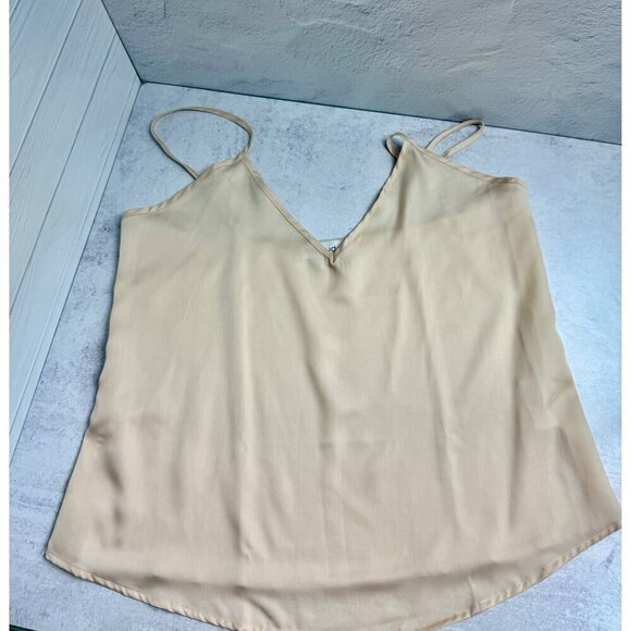 NWT Ettitude‎ Bamboo Silky PJ Lounge Set Oat Beige Nude Women's S, M - Picture 4 of 5